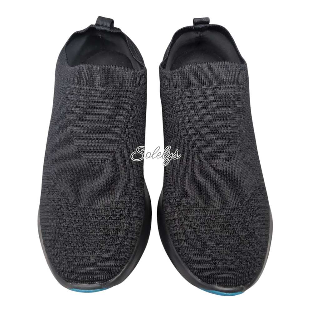 Vessi Everyday Move Slip On Womens 9 Onyx Black Waterproof Dyma-Tex Sneaker